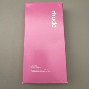 Rhode Skin Summer Lip Case for IPhone 15 PRO MAX. Color: Shortcake .NEW!